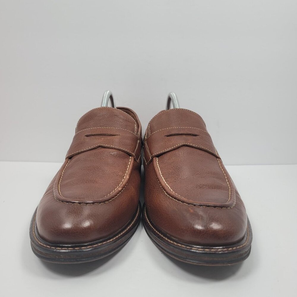 Johnston & Murphy Men's Tan Warner Penny Loafer Shoes 20-3940 US Size 11.5M - Picture 3 of 8